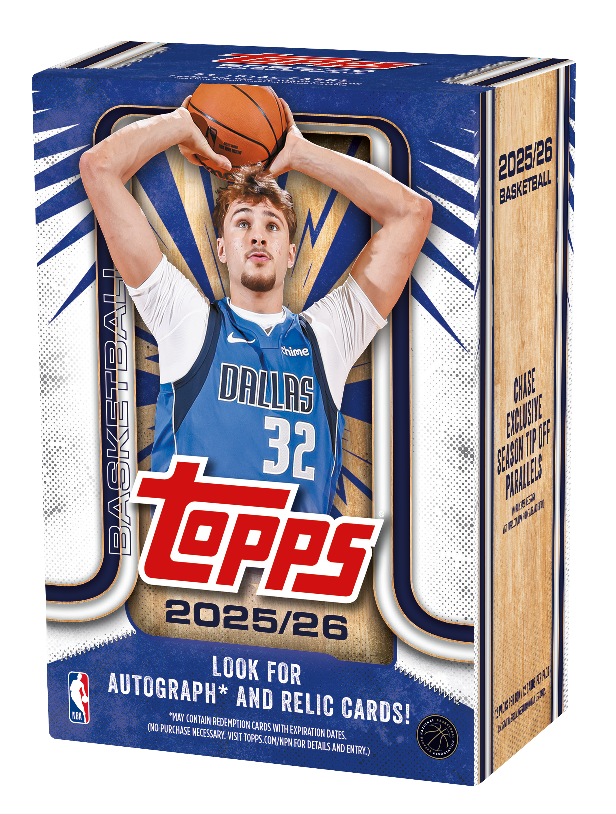 2025-26 Topps NBA Flagship Value Box — Sports Trading Cards