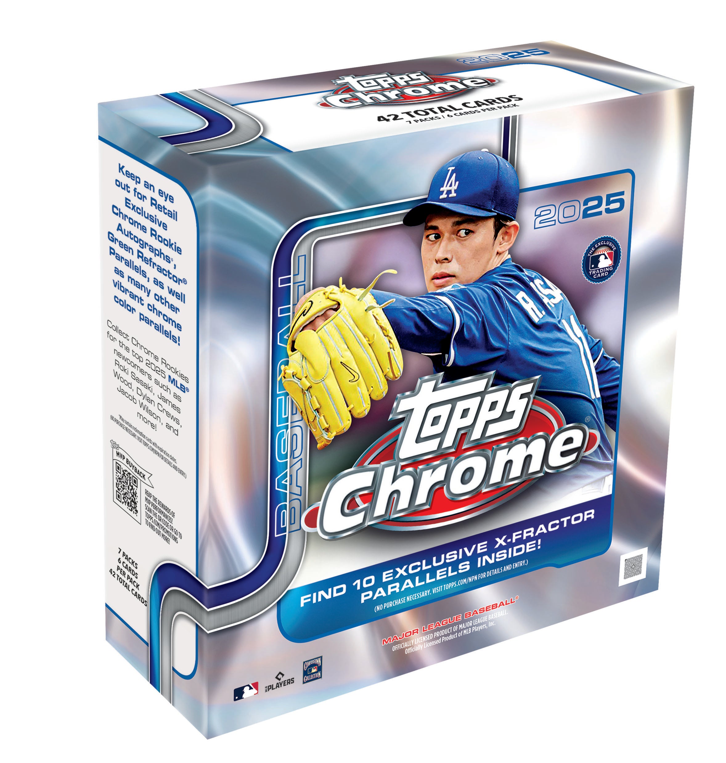 2025 Topps Chrome MLB Mega Box — Sports Trading Cards