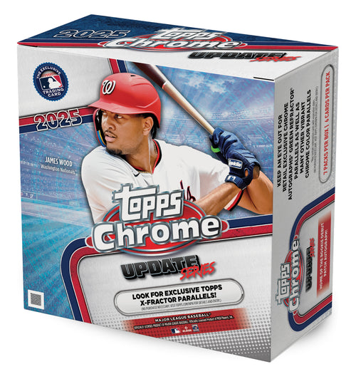2025 Topps Chrome Updates Baseball  Mega Box — Sports Trading Cards