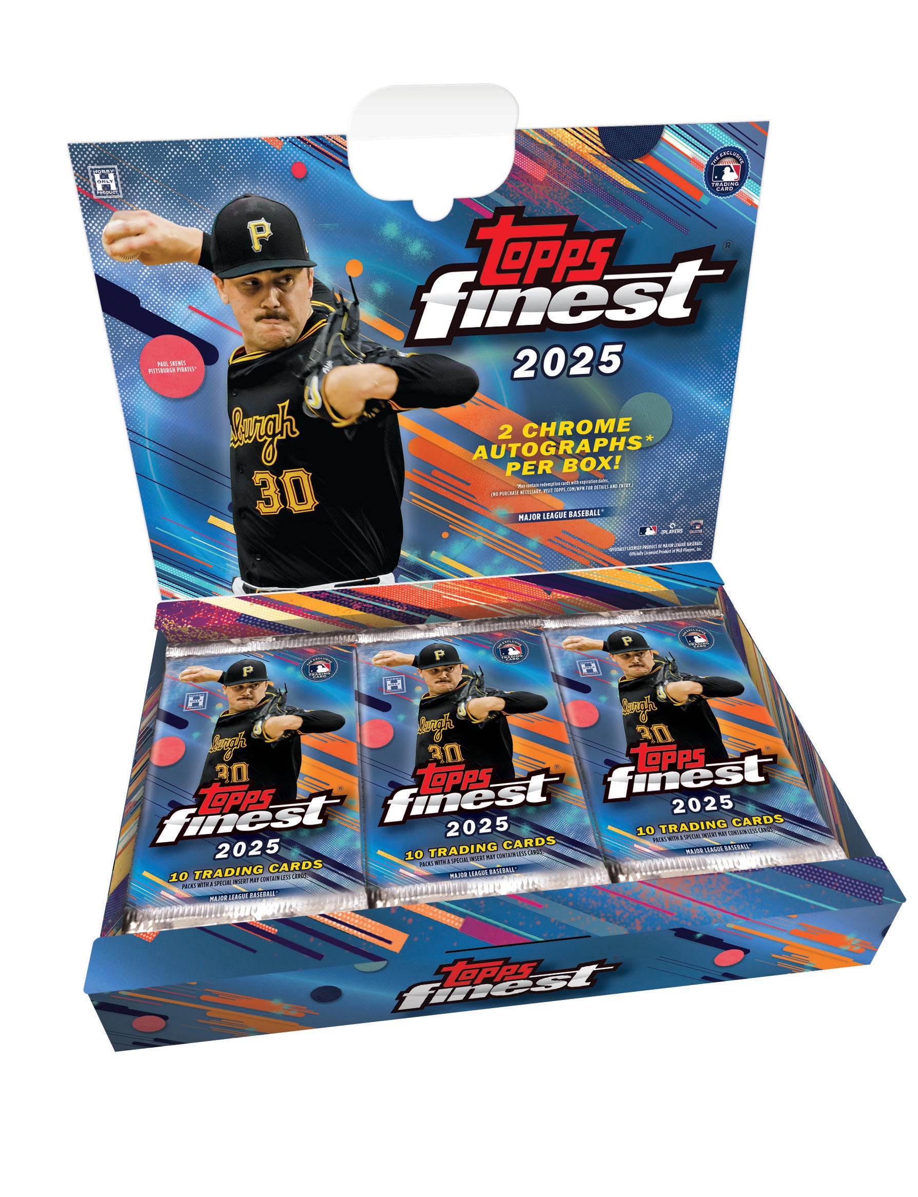2025 Topps Finest Baseball Hobby Box — Sports Trading Cards