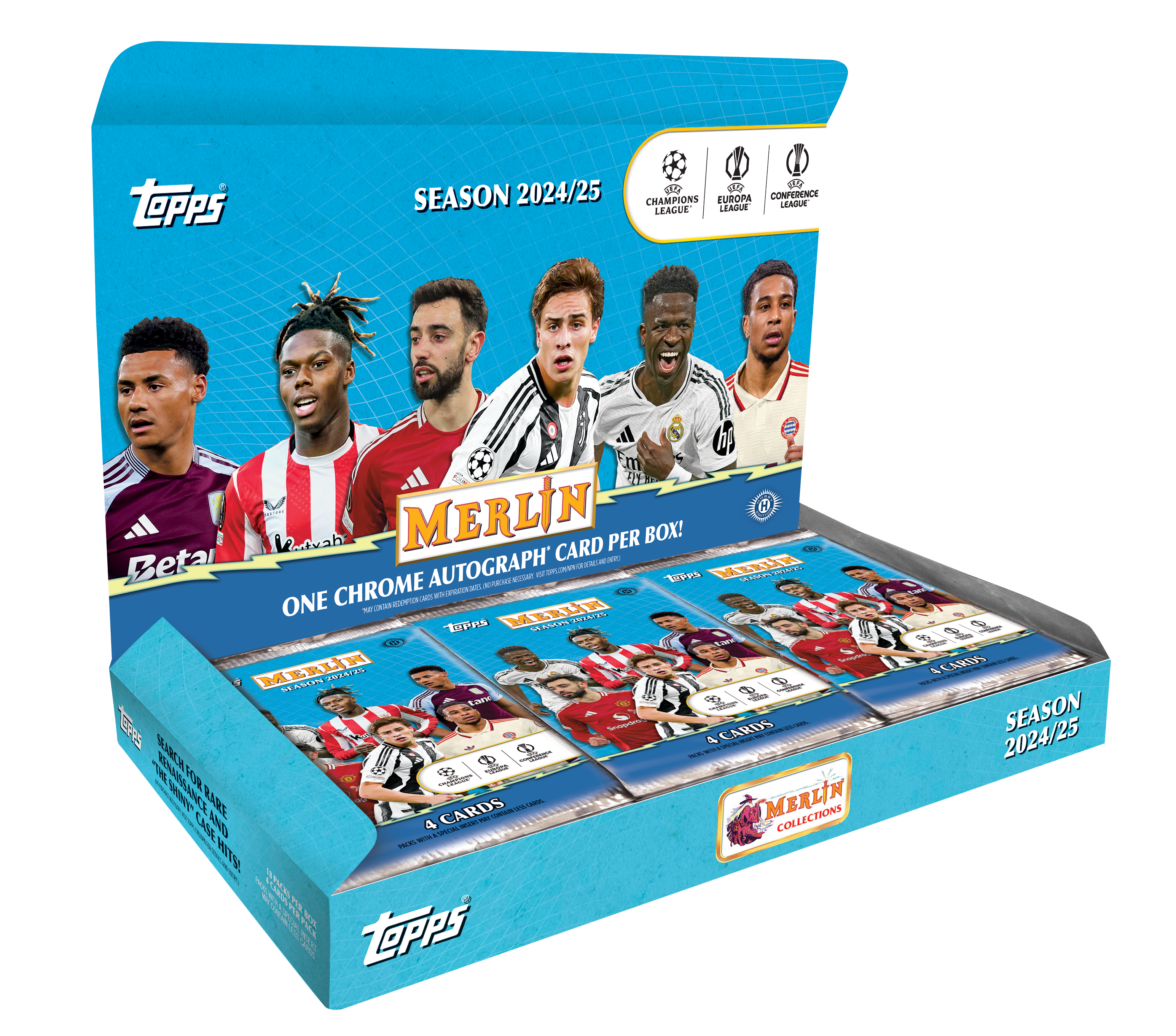 2024-25 Topps Chrome® UEFA Club Competitions — Sports Trading Cards