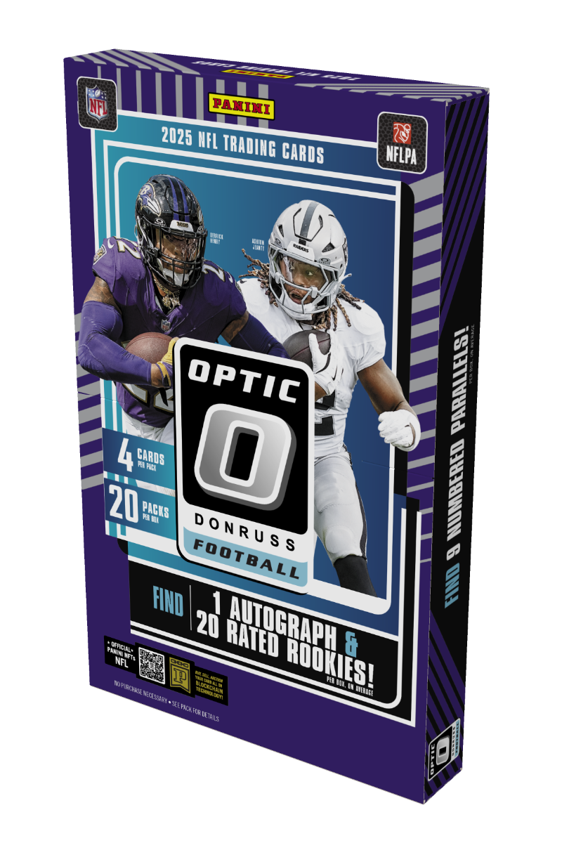2025 Panini Donruss Optic Football Hobby Box — Sports Trading Cards