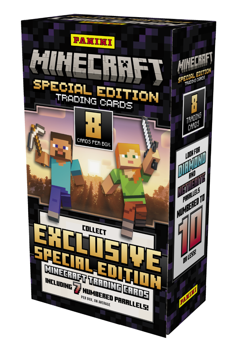 2025 Panini Minecraft Special Edition Trading Card Box (Hobby) — Trading Cards