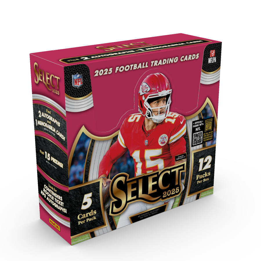 2025 Panini Select NFL Trading Card Box (Hobby) — Sports Trading Cards