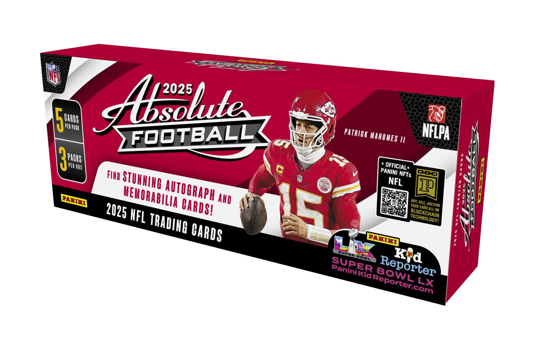 2025 Panini Absolute NFL Trading Card Box (Hobby) — Sports Trading Cards