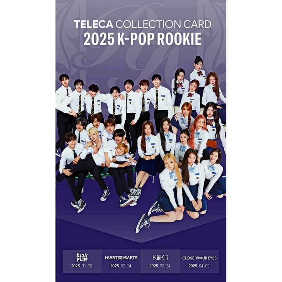2025 Break & Company K-Pop Rookie Teleca Collection Hobby — Trading Cards