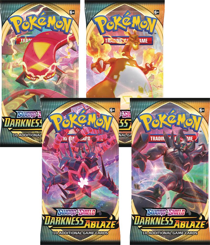 Pokemon Sword & Shield Darkness Ablaze Booster Pack