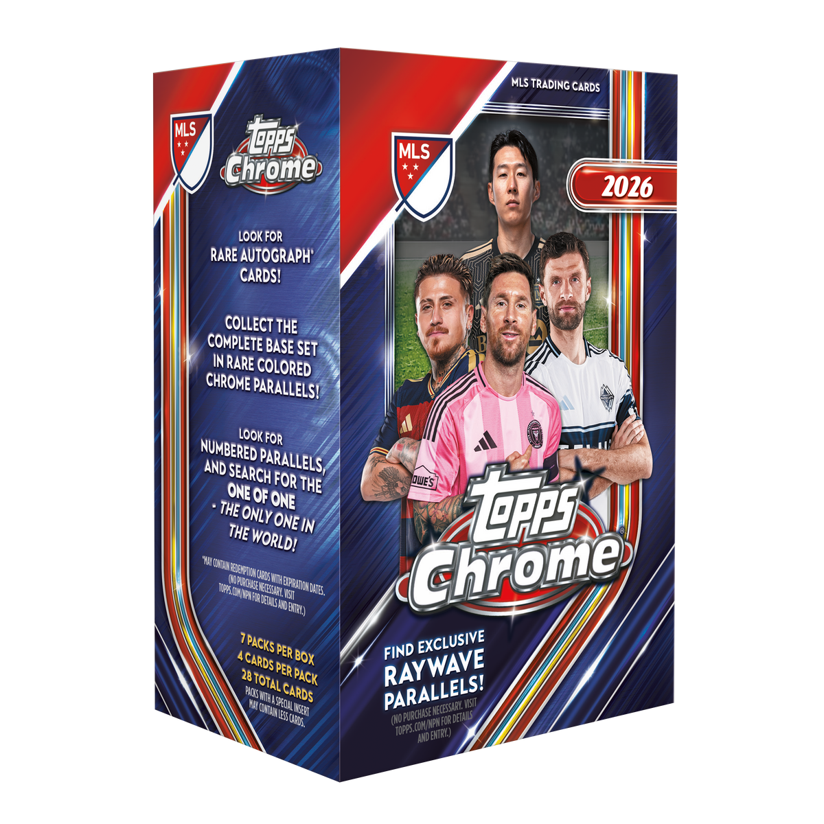 2026 Topps MLS Chrome Soccer Value Box (Presell)