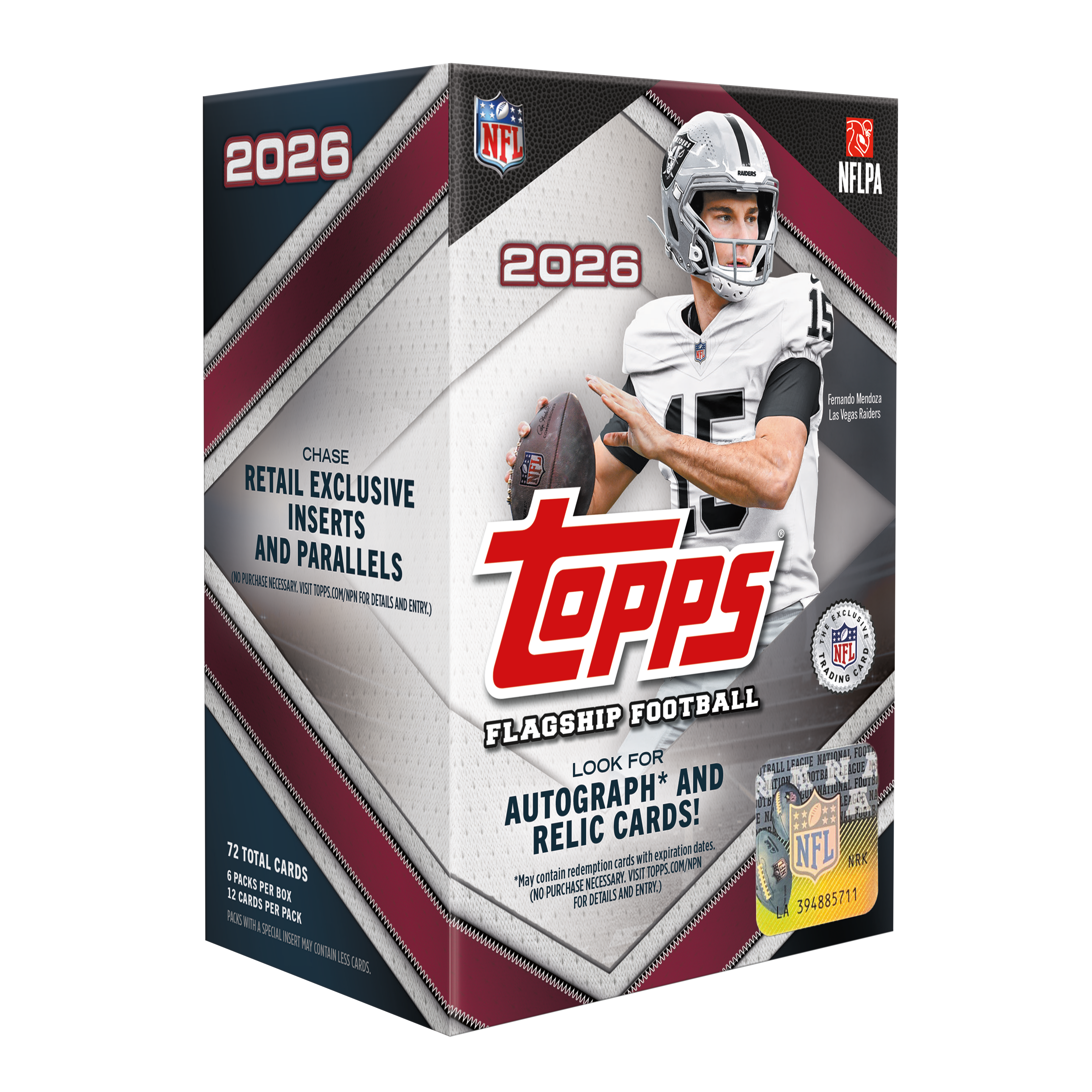 2026 Topps Flagship Football Value Box