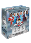 2025-26 Topps Chrome UEFA Club Competitions Soccer Mega Box — Sports Trading Cards
