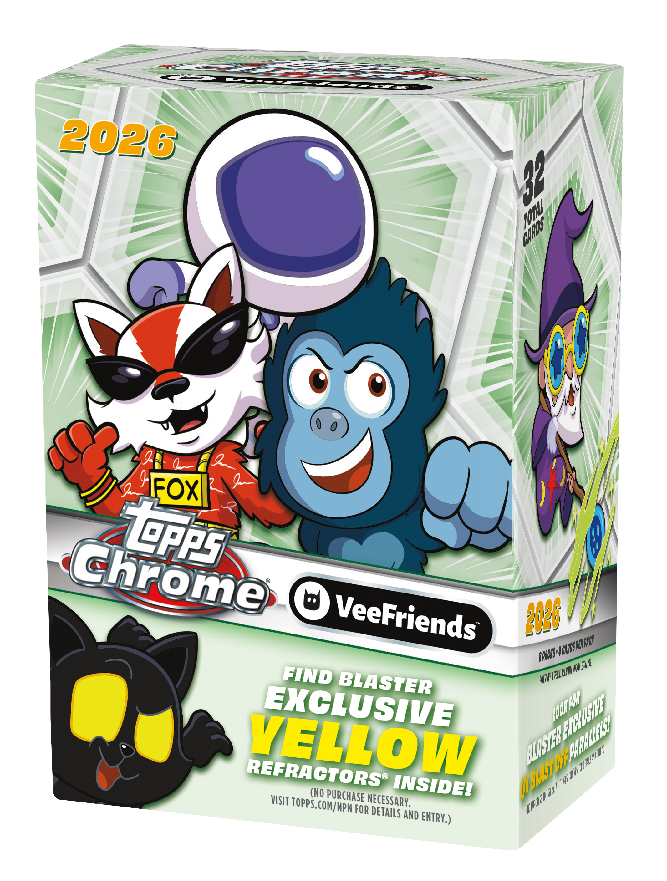 2026 Topps Chrome Veefriends - Blaster Box — Trading Cards