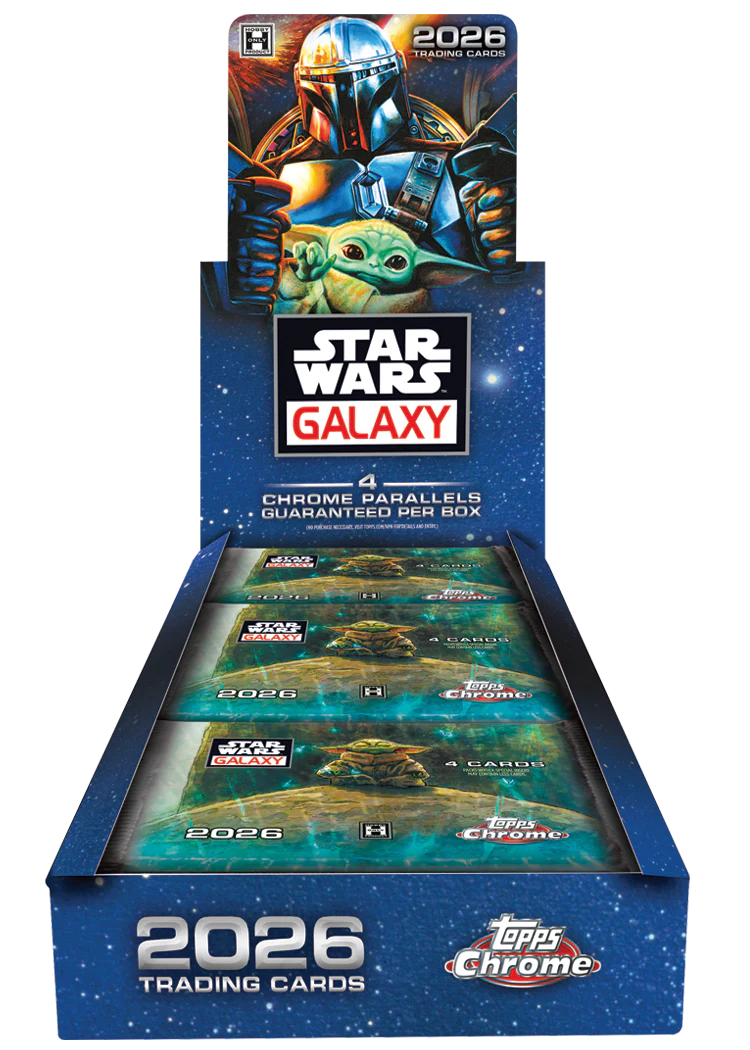 2026 Star Wars Chrome® Galaxy - Hobby Box (Presell)