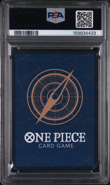 2023 ONE PIECE OP05-AWAKENING OF THE NEW ERA #012 MONKEY D. LUFFY 1ST ANNIVERSARY PSA 10