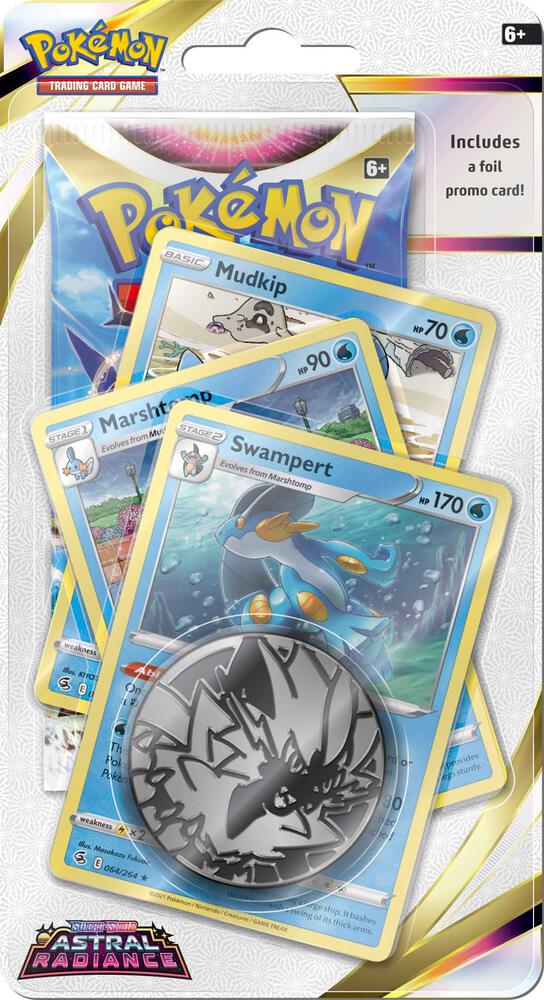 Astral Radiance Premium Checklane Blister [Swampert] - SWSH10: Astral Radiance (SWSH10)