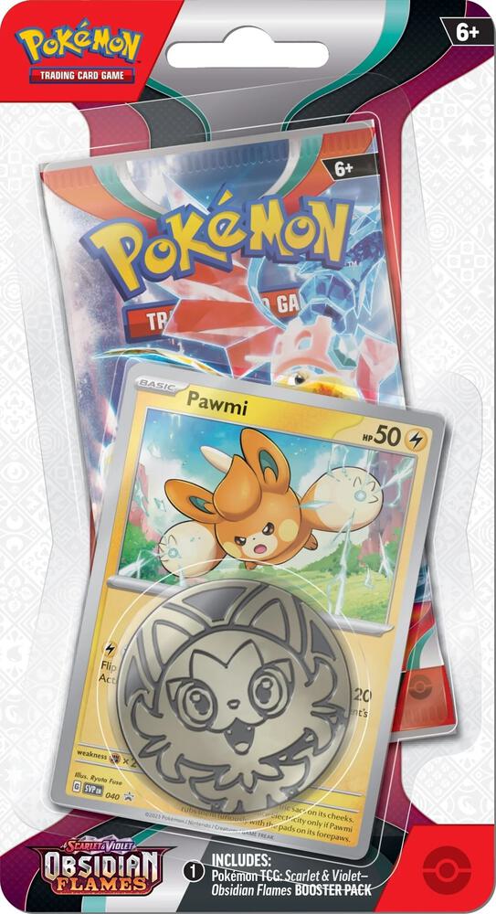 Obsidian Flame Checklane Blister/Coin Pack — Trading Cards