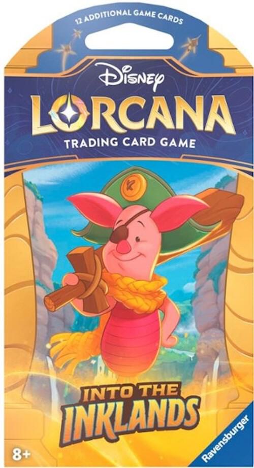 Disney Lorcana: Into the Inklands Sleeved Booster Pack - Into the Inklands (3) — Trading Cards