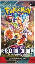 Pokemon Stellar Crown Booster pack
