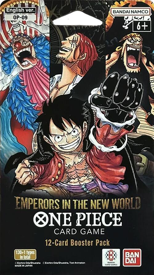 Emperors in the New World - Sleeved Booster Pack - Emperors in the New World (OP09) — One Piece Card Game