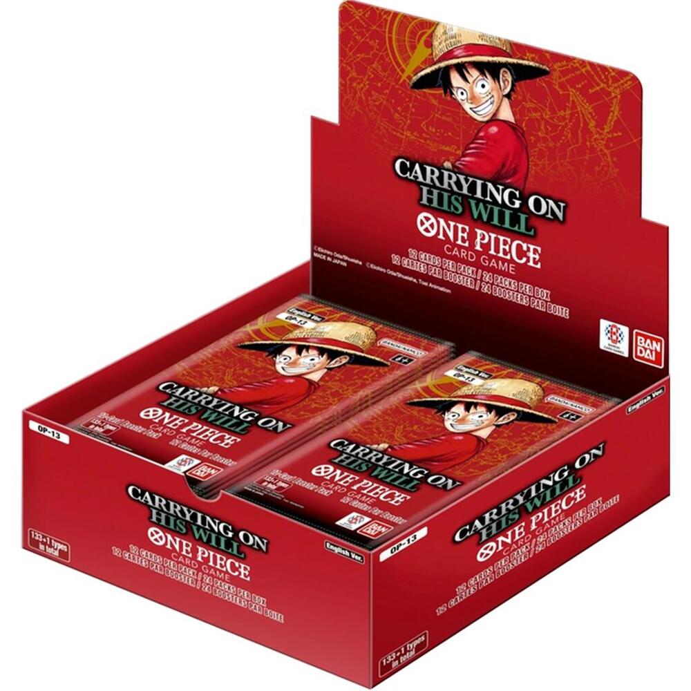 One Piece: OP 13 Carrying On His Will Booster Box - Carrying On His Will (OP13) — One Piece Card Game