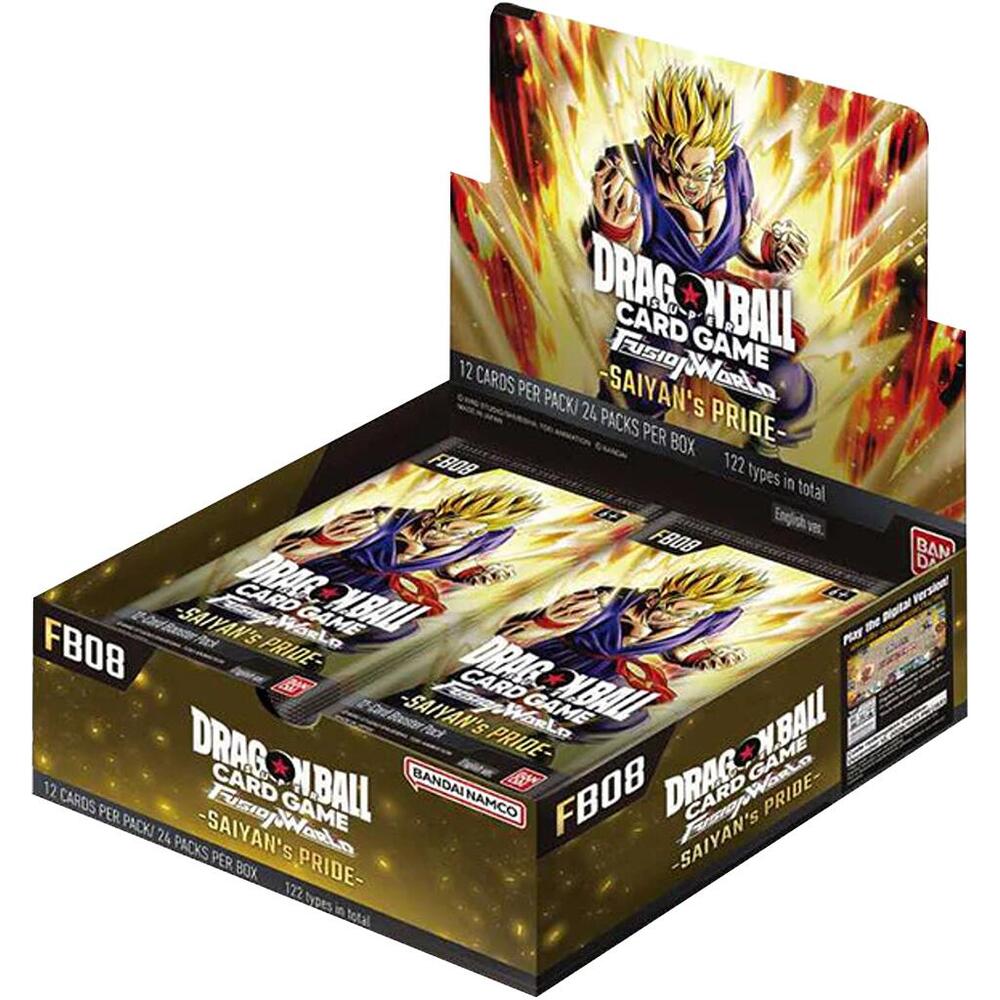 Saiyan's Pride Booster Box - Saiyan's Pride (FB08) — Trading Cards