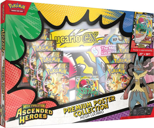 Pokemon Premium Poster Collection - ME: Ascended Heroes (ASC)