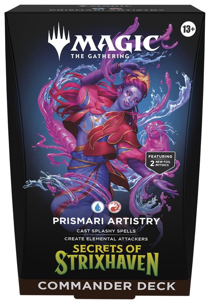 Secrets of Strixhaven Commander Deck - Prismari Artistry - Commander: Secrets of Strixhaven (SOC) — Magic the gathering