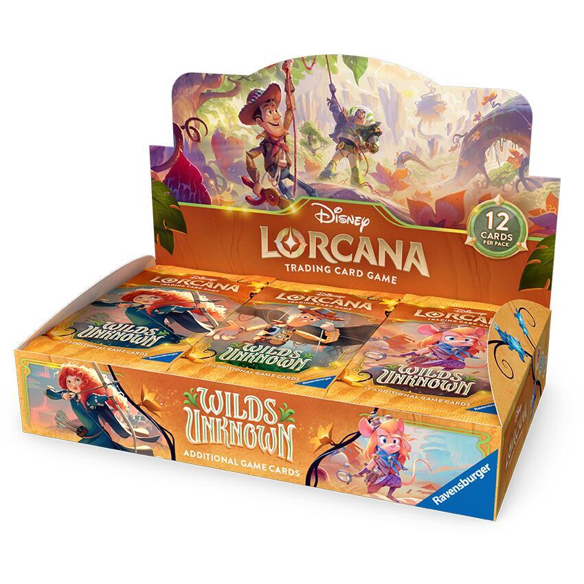Disney Lorcana: Wilds Unknown Booster Box - Wilds Unknown (12) — Trading Cards