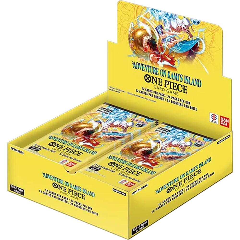 One Piece Adventure on Kami's Island Booster Box - Adventure on Kami's Island (OP15-EB04) - PRESALE SHIPS 4/7/2026 — One Piec