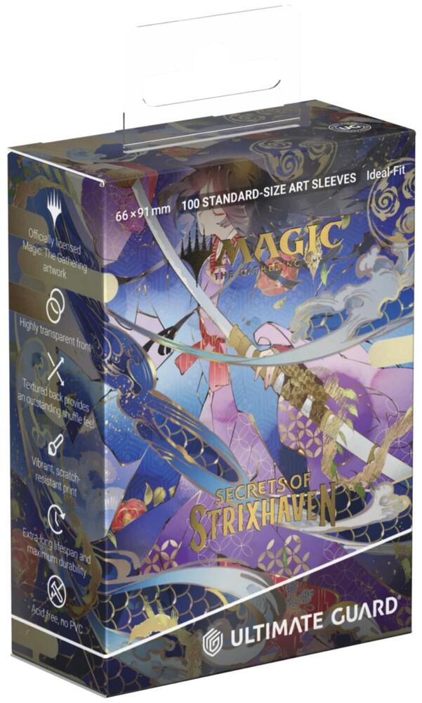 Magic: The Gathering: Secrets of Strixhaven Art Sleeves - Force of Will (JPN) (100-Pack) - Ultimate Guard Card Sleeves — Magi