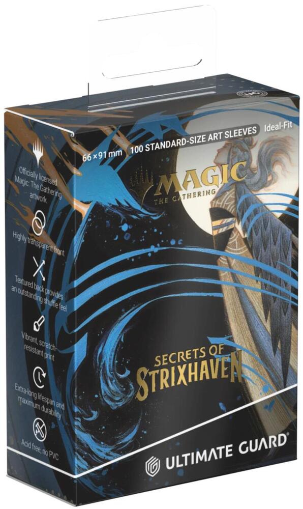 Magic: The Gathering: Secrets of Strixhaven Art Sleeves - Force of Will (100-Pack) - Ultimate Guard Card Sleeves — Magic the 