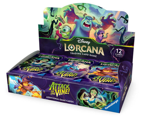 Disney Lorcana: Attack of the Vine! Booster Box - Attack of the Vine! (13) — Trading Cards