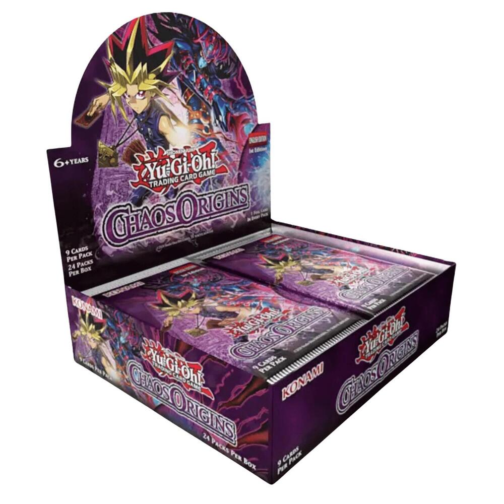 Yu-Gi-Oh Chaos Origins Booster Box [1st Edition] - Chaos Origins (CORI) — Yu-Gi-Oh! Trading Cards