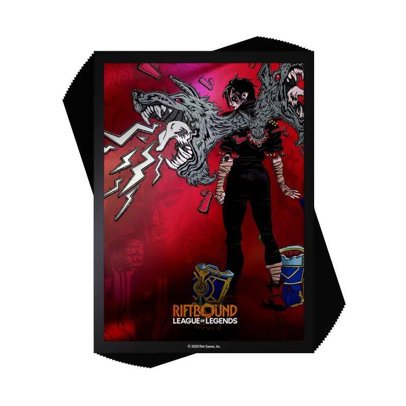 Riftbound: League of Legends Sleeves - Vi, Piltover Enforcer - Riftbound: League of Legends Card Sleeves — Supplies