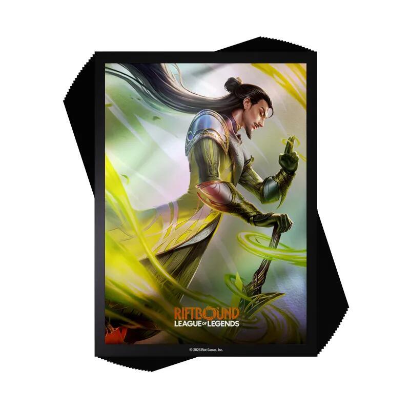 Riftbound: League of Legends Sleeves - Master Yi, Wuju Master - Riftbound: League of Legends Card Sleeves — Supplies