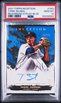 2021 Topps Inception Tarik Skubal Blue Rookie Autograph Auto RC #06/25 PSA 10