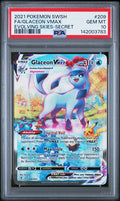 2021 POKEMON SWORD & SHIELD EVOLVING SKIES #209 FA/GLACEON VMAX EVOLVING SKIES-SECRET PSA 10