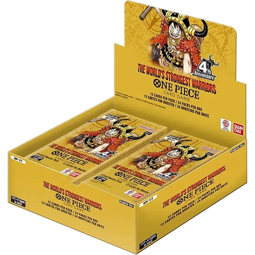 One Piece The World's Strongest Warriors Booster Box - The World's Strongest Warriors (OP17) - PRESELL Ships 8/28/26