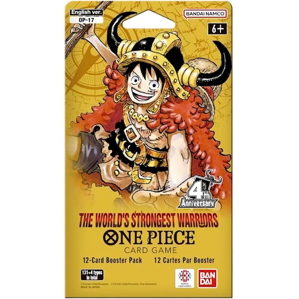 One Piece The World's Strongest Warriors Sleeved Pack (OP17)