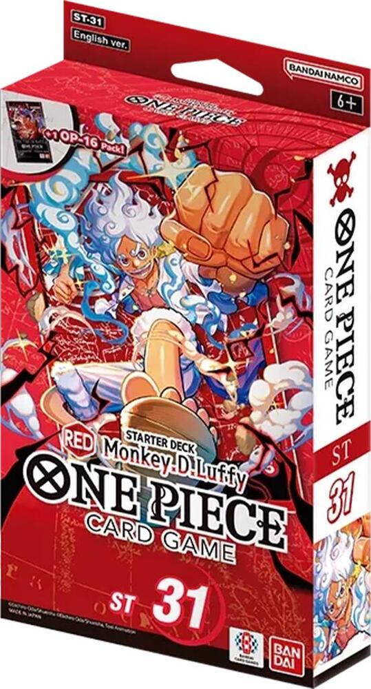 One Piece Starter Deck 31: RED Monkey.D.Luffy - Starter Deck 31: RED Monkey.D.Luffy (ST-31)