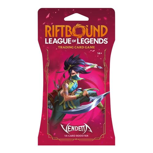 Rift Bound League of Legends Vendetta - Sleeved Booster Pack - Vendetta (VEN)
