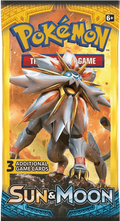Pokemon Sun & Moon Mini Booster Pack - 3 Card Pack