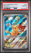 2023 POKEMON SVP EN-SCARLET & VIOLET BLACK STAR PROMOS #027 PIKACHU PALDEA EVOLVED ETB