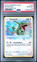 2020 POKEMON SWORD & SHIELD VIVID VOLTAGE #138 RAYQUAZA VIVID VOLTAGE PSA 10