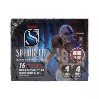 2025 Panini Silhouette Football Hobby Box — Sports Trading Cards