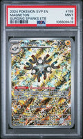 2024 Pokemon Surging Sparks Black Star Promo #159 Magneton PSA 9