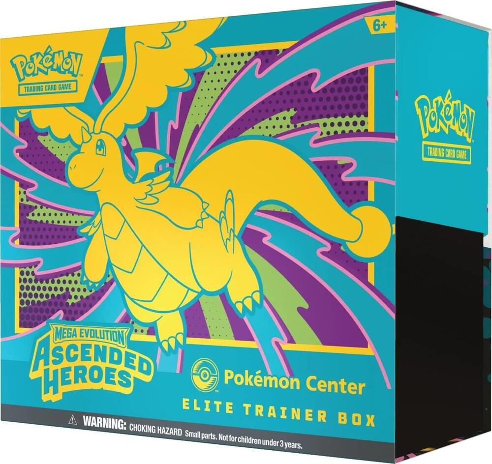 Ascended Heroes Pokemon Center Elite Trainer Box (Exclusive) - ME: Ascended Heroes (ASC) — Trading Cards