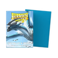 Dragon Shield 100 Count Box Matte Sky Blue and Silver - Dragon Shield Card Sleeves