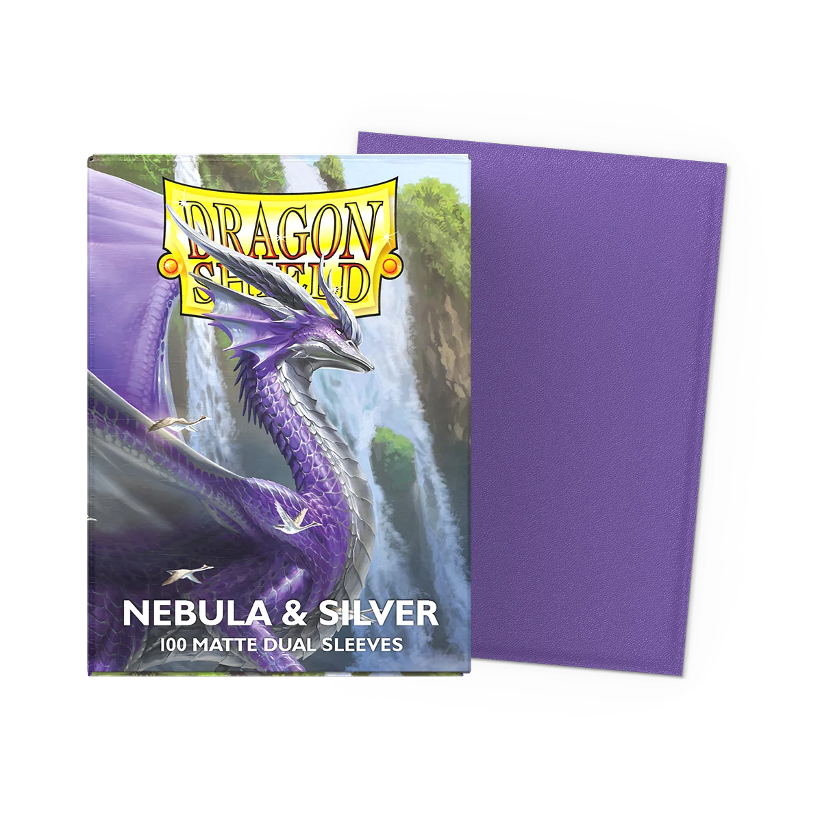 DRAGON SHIELD 100CT BOX NEBULA & SILVER