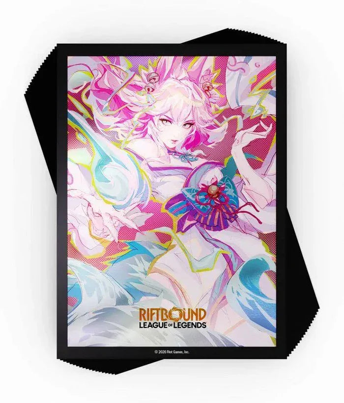Riftbound : League of Legends Spiritforged Art Sleeves - Spirit Blossom Ahri — Supplies