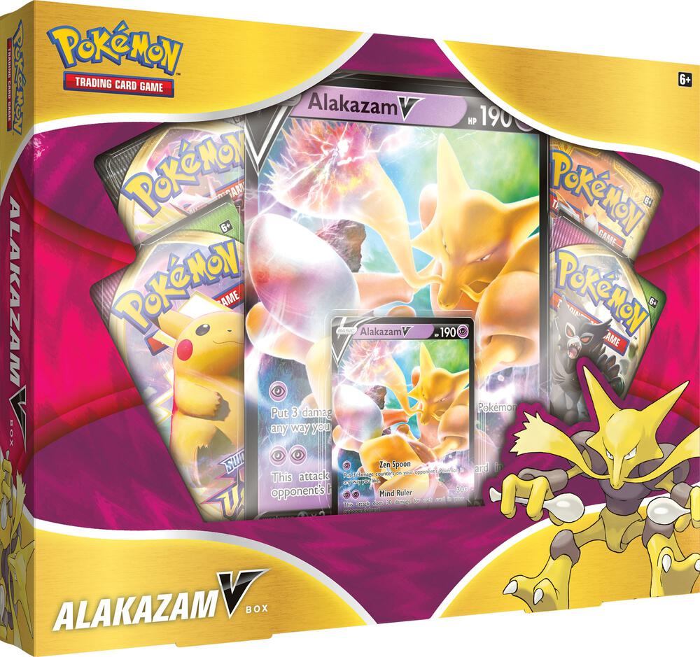 Alakazam V Box - SWSH04: Vivid Voltage (SWSH04) — Trading Cards